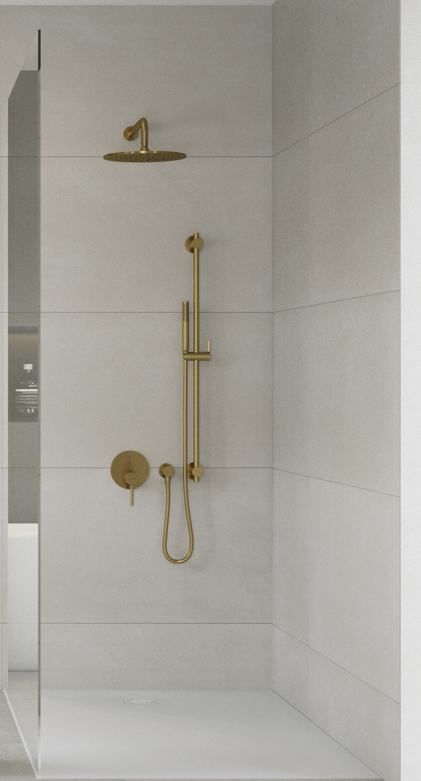 KLUDI-BOZZ BRUSHED GOLD Koupelnové baterie