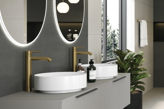 KLUDI-BOZZ BRUSHED GOLD