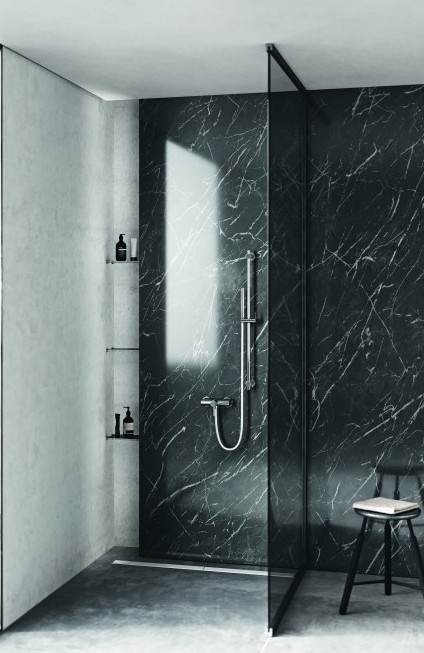 Zdjęcie przedstawia zestaw natryskowy KLUDI BOZZ