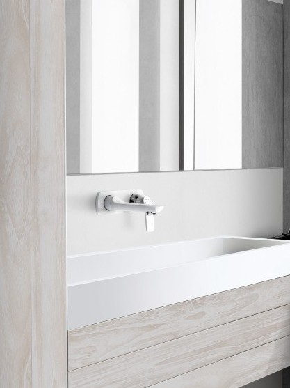 Na zdjęciu widać baterię ścienną KLUDI BALANCE 