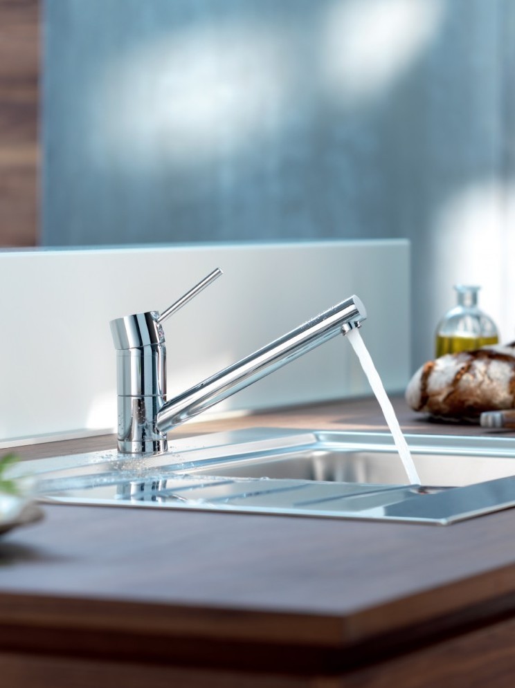 Na zdjęciu widzimy baterię kuchennę KLUDI SCOPE