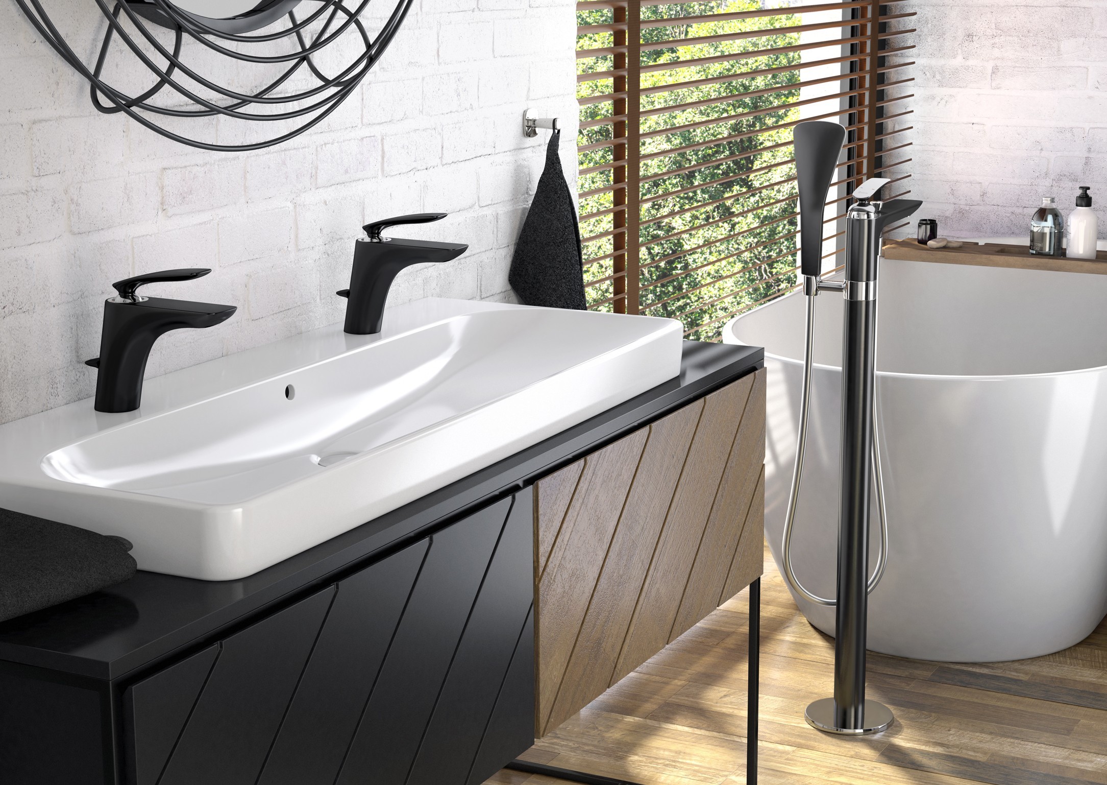 Na zdjęciu widać baterie z serii KLUDI BALANCE BLACK