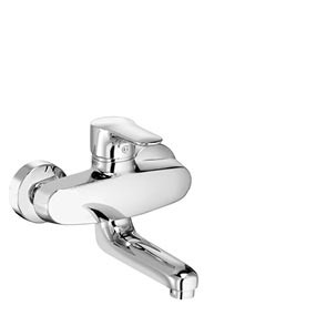 KLUDI OBJEKTA Jednouchwytowa ścienna bateriakuchenna