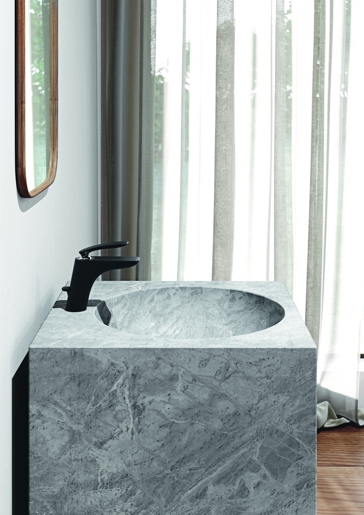 KLUDI BALANCE BLACK Armatura łazienkowa