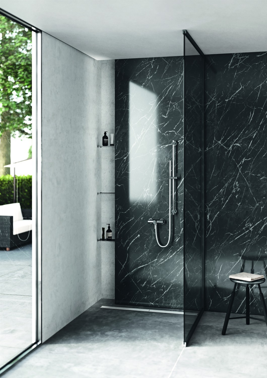 KLUDI-NOVA FONTE Zestawy natryskowe