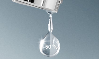 Perlator pozwalający zredukować zużycie wody o ok. 50%