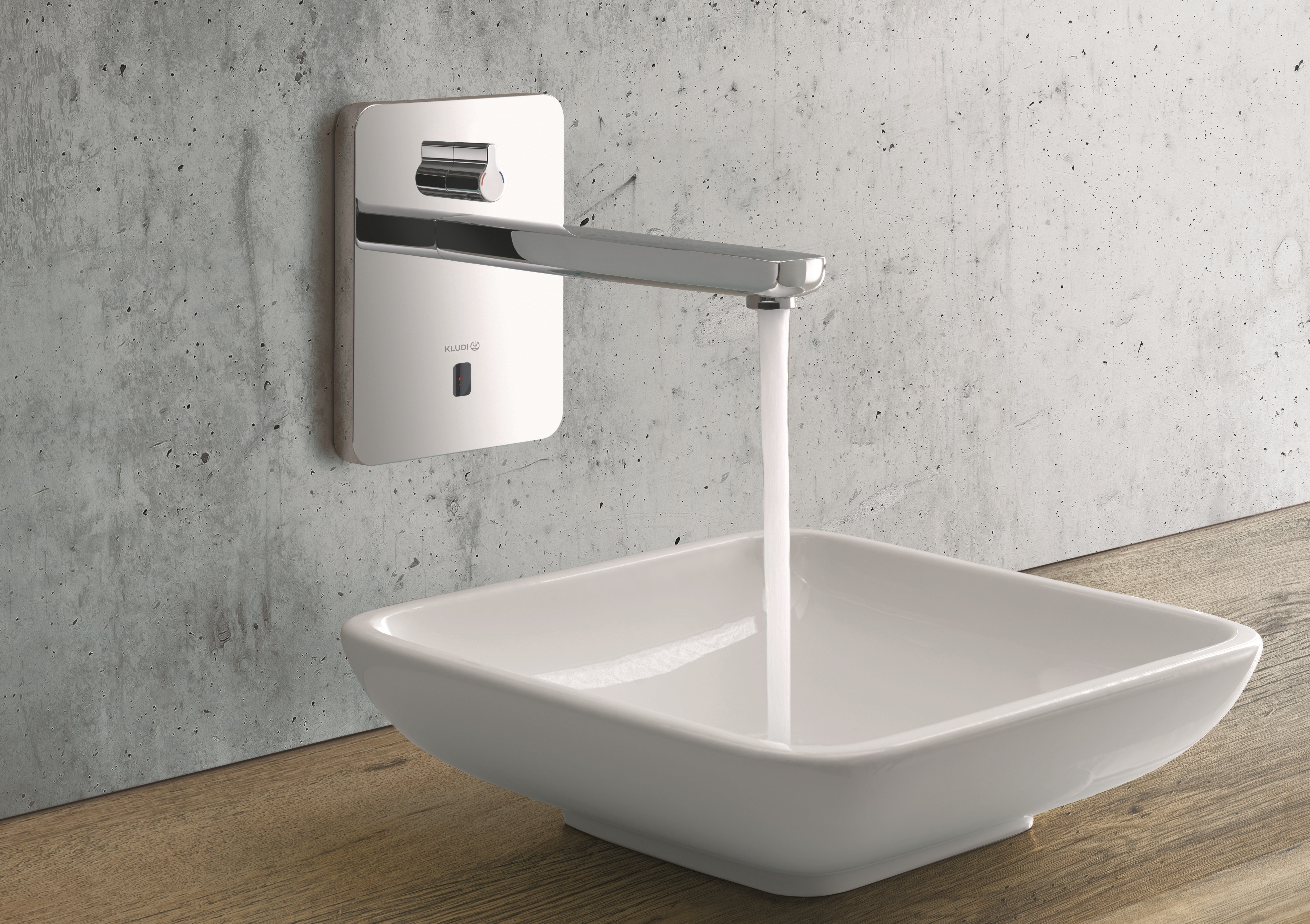 Na zdjęciu bateria do łazienki KLUDI ZENTA 