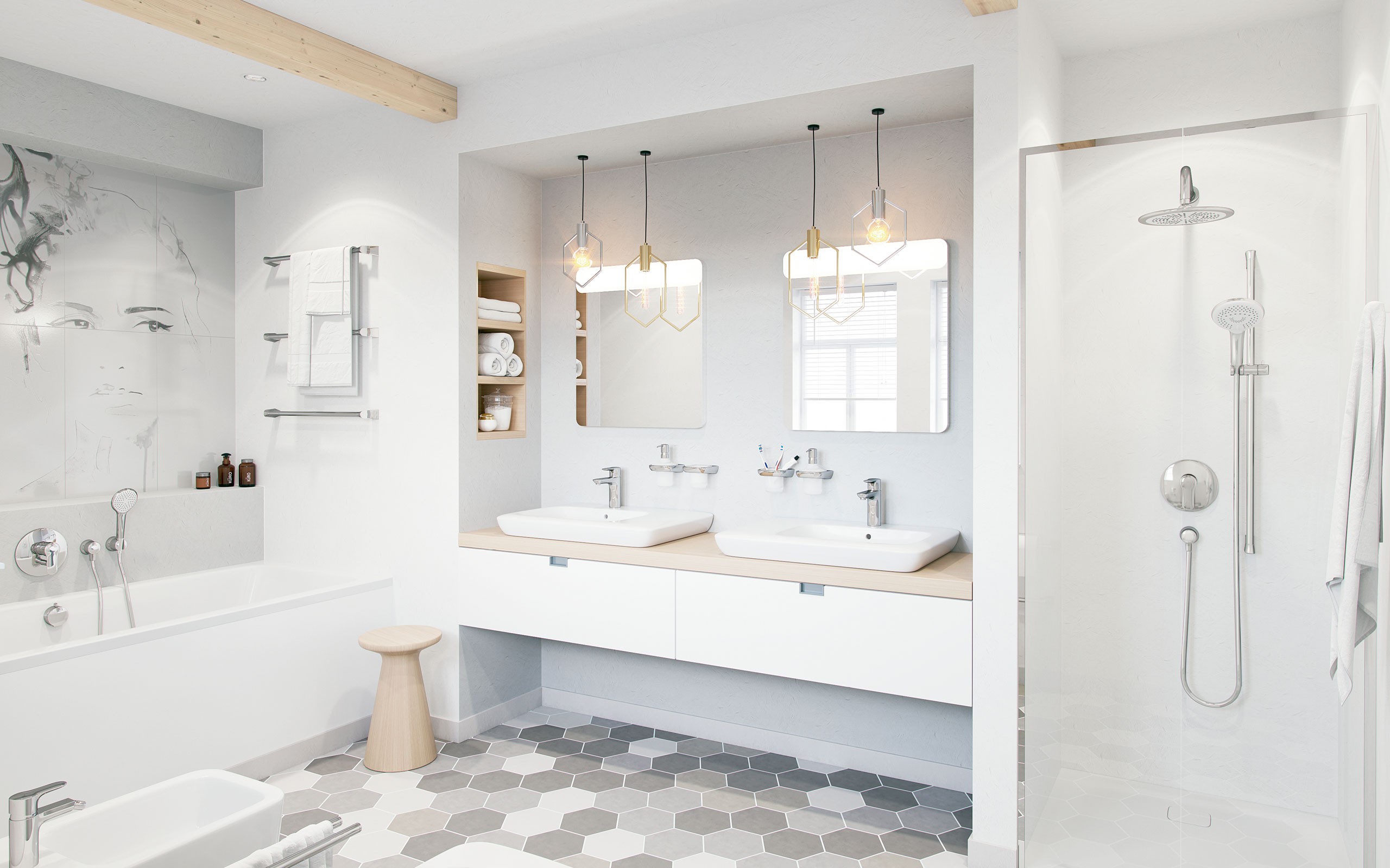 KLUDI OBJEKTA Koupelnové baterie