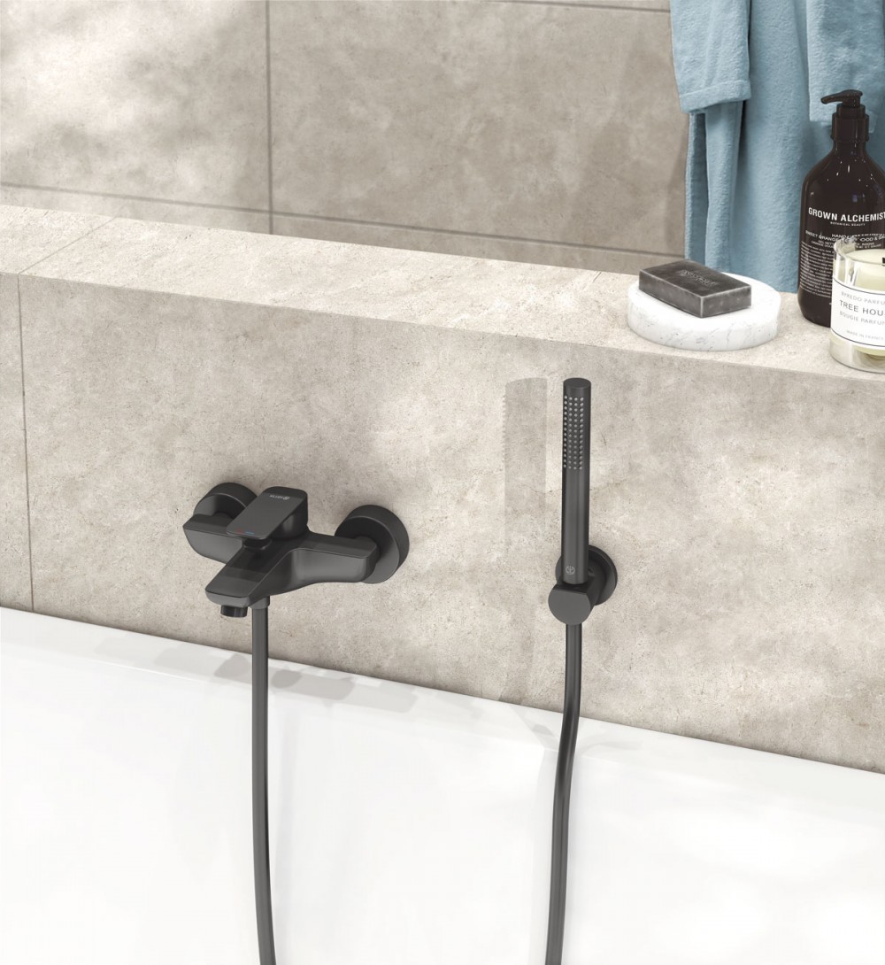 KLUDI PURE&STYLE BLACK Koupelnové baterie