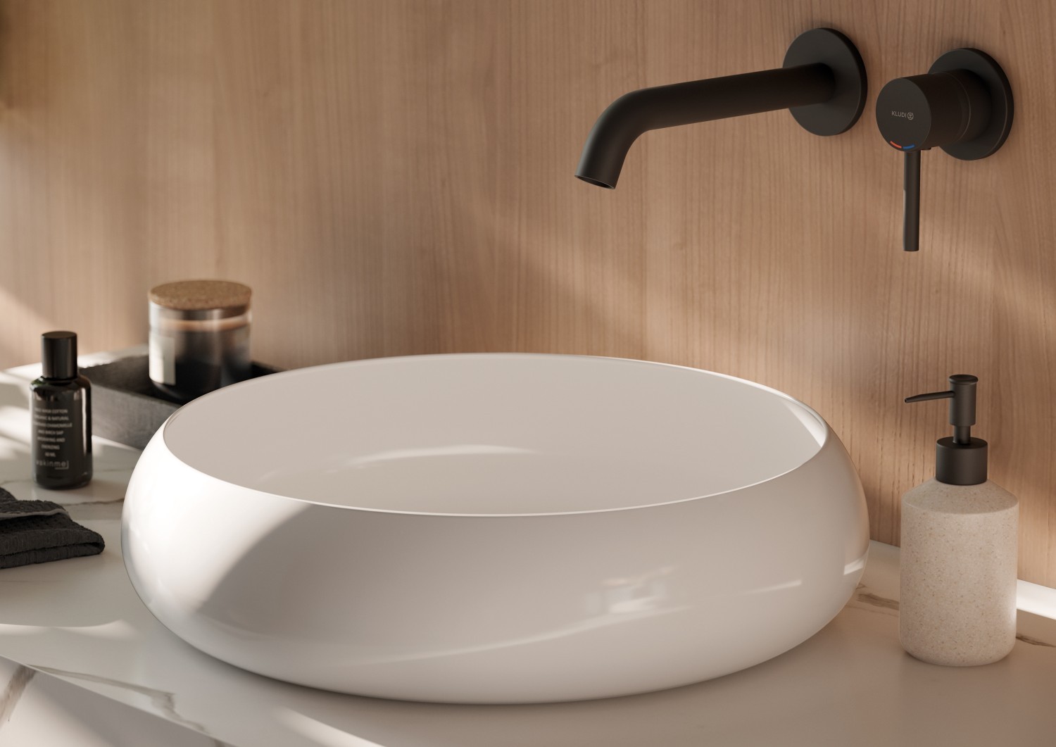 KLUDI BOZZ BLACK Koupelnové baterie