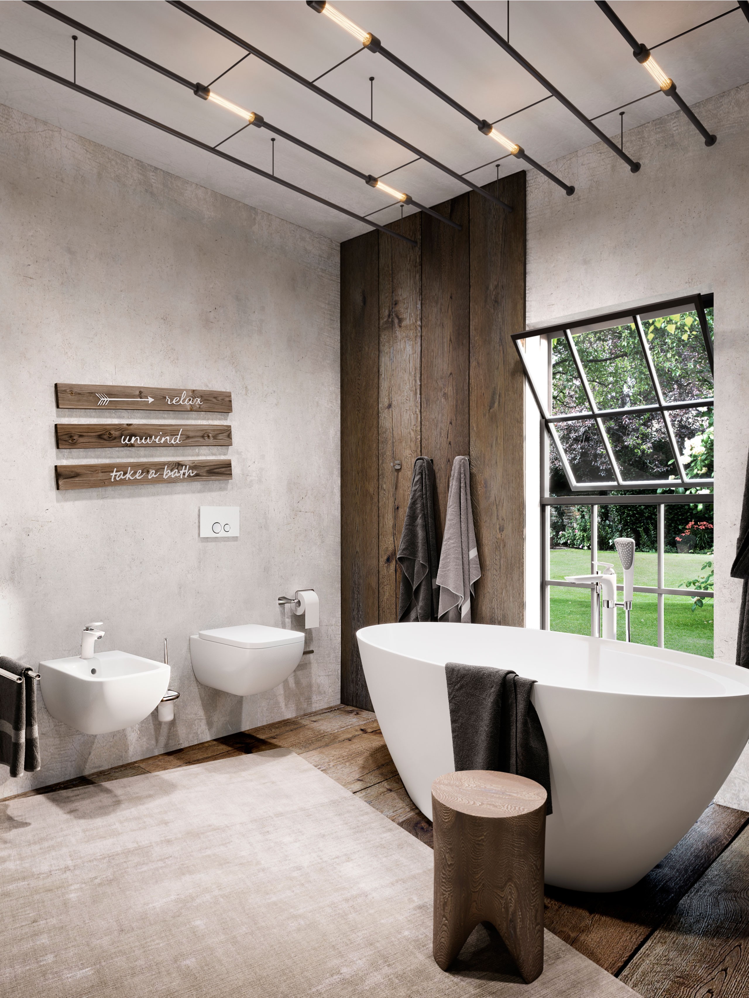 KLUDI BALANCE WHITE Koupelnové baterie