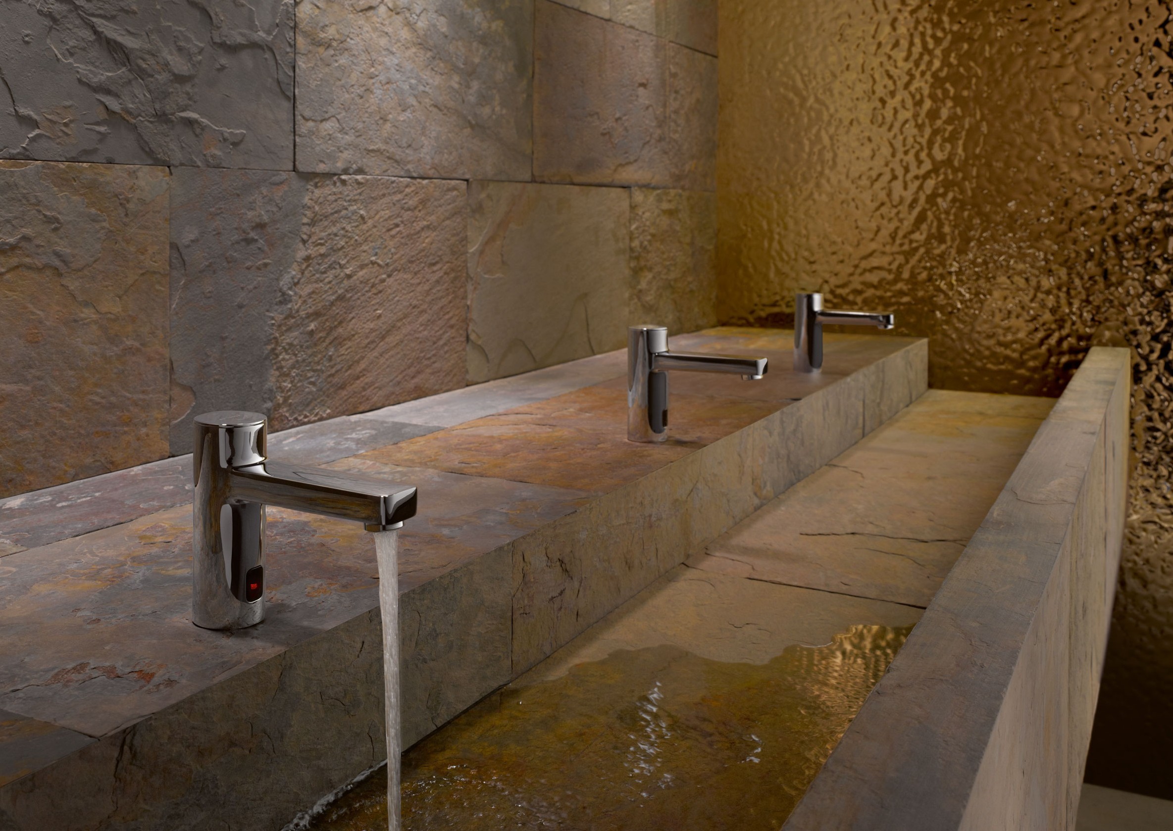 Zdjęcie baterii łazienkowych z serii ZENTA producenta armatury KLUDI 