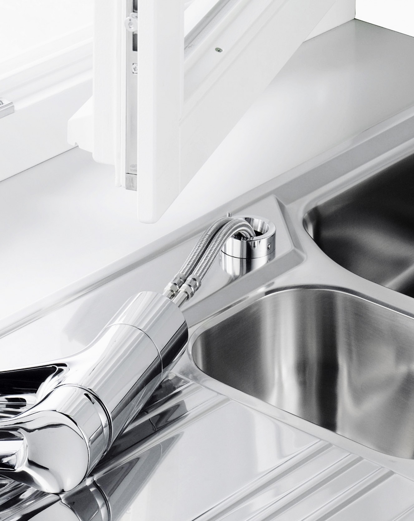 Armatura kuchenna ze złączem Bajonett