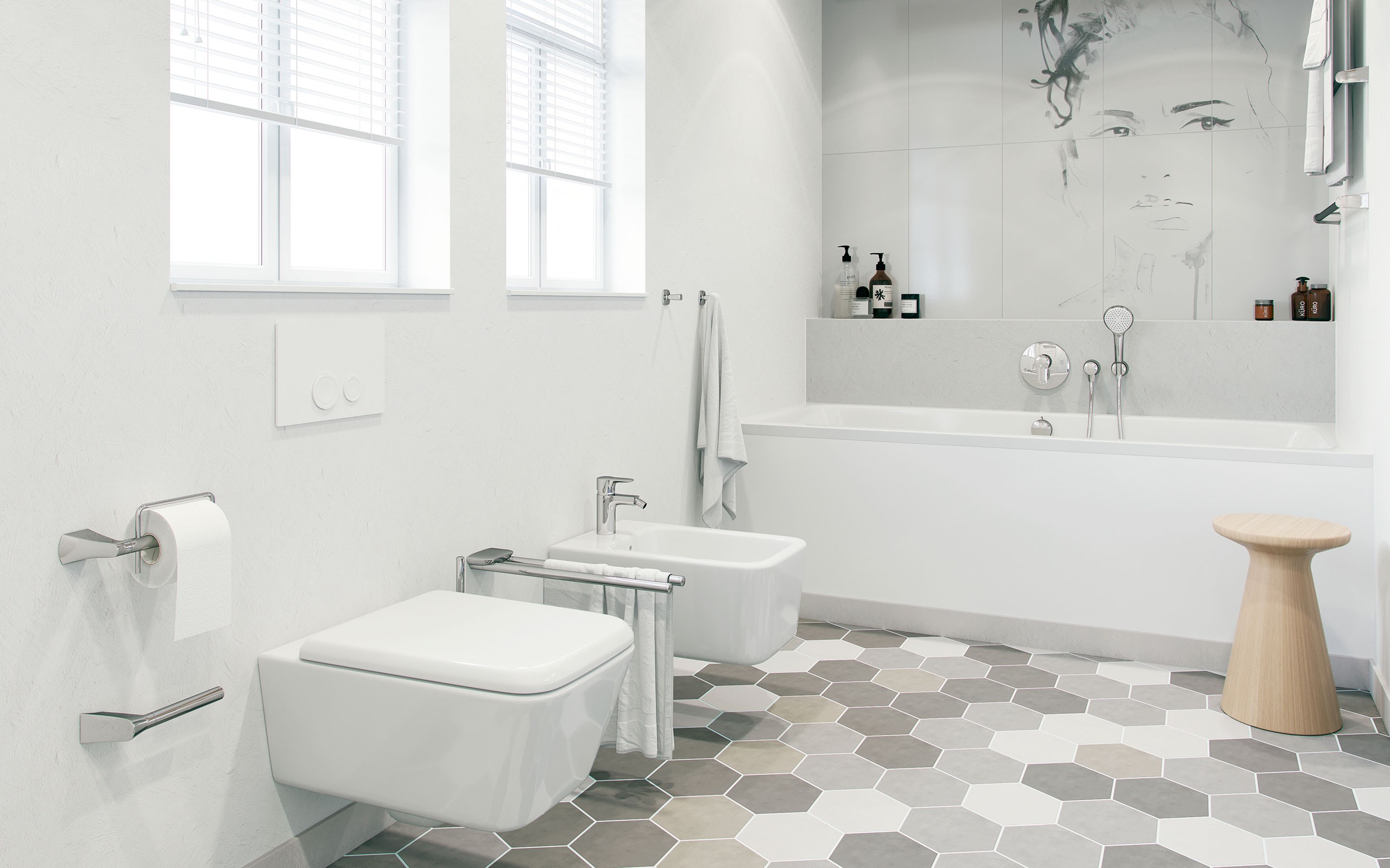 KLUDI OBJEKTA Koupelnové baterie