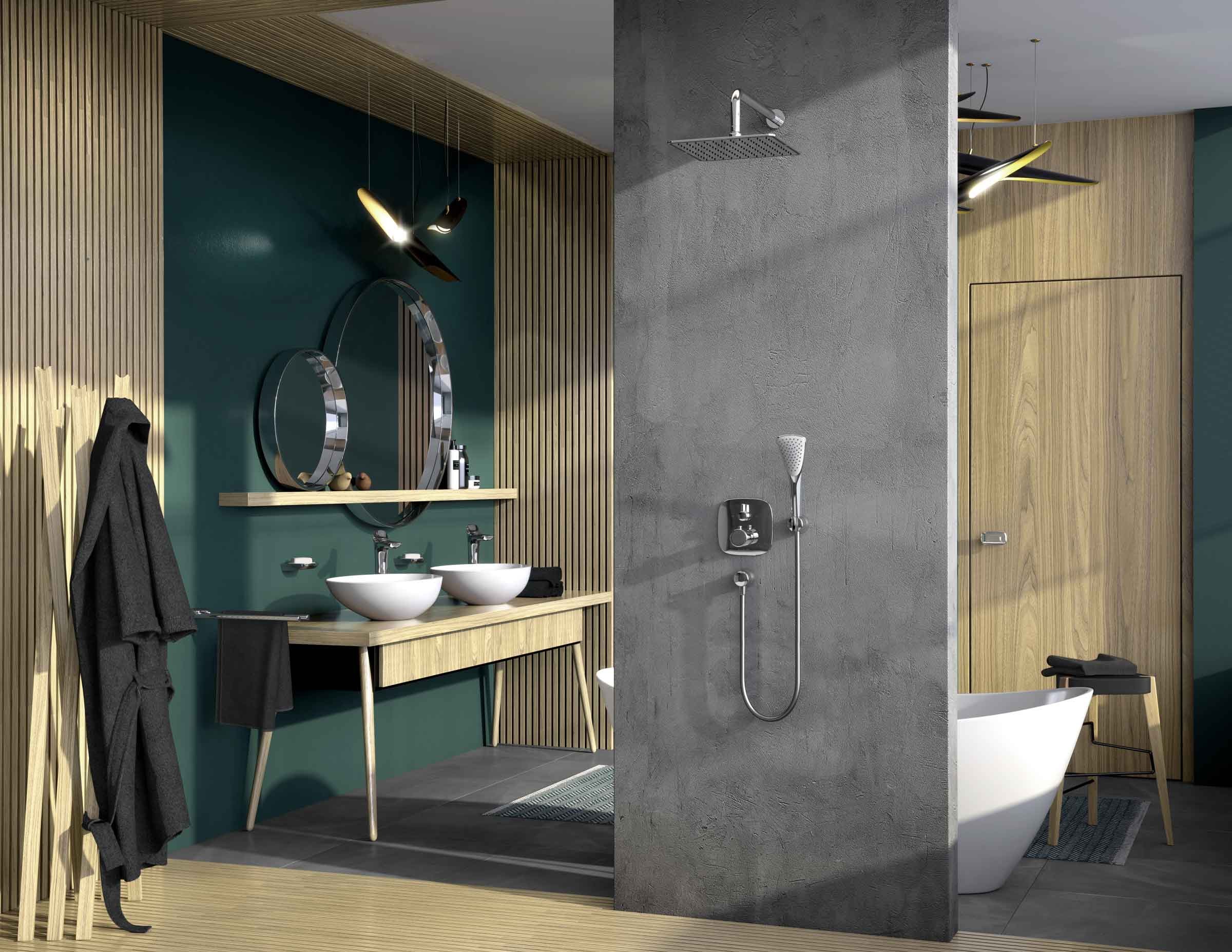 KLUDI A-QA Zestawy natryskowe