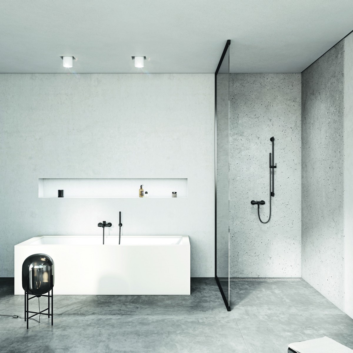 KLUDI BOZZ BLACK Koupelnové baterie